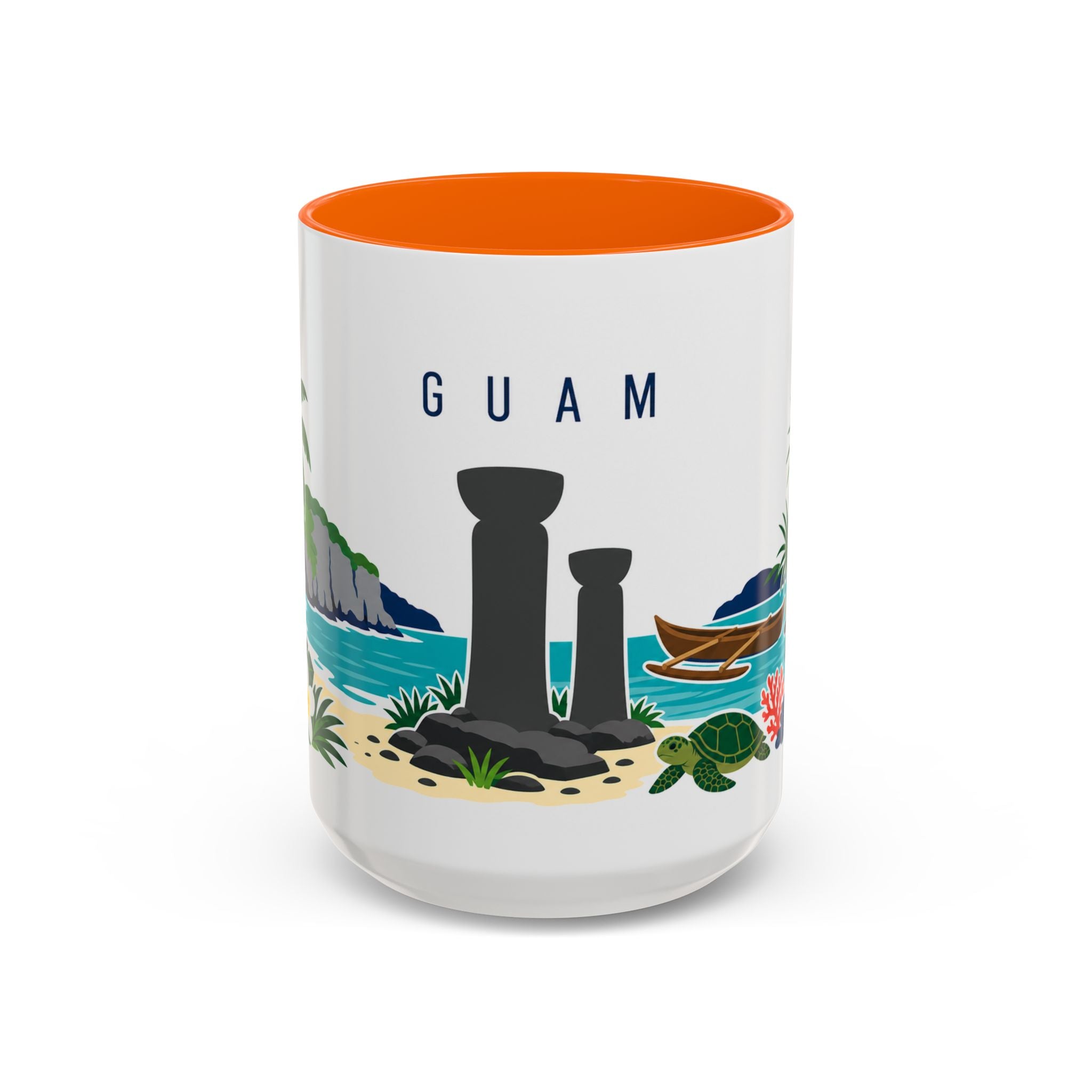 Guam Coffee Mug | Travel Souvenir Accent Mug | Country Gift Ceramic Cup 11oz 15oz