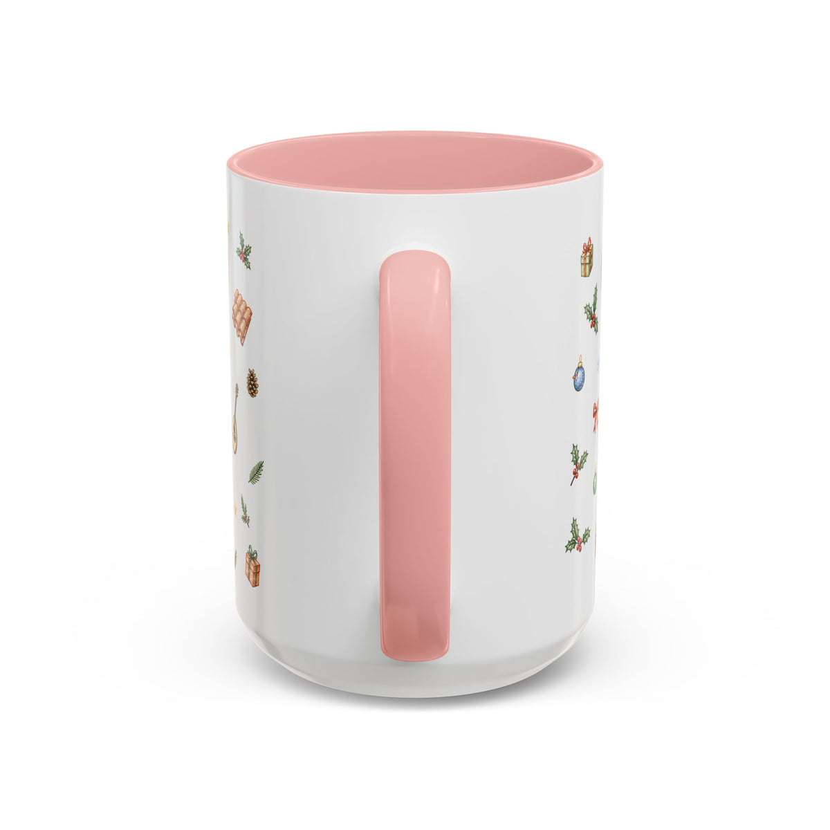 Rome Christmas Mug | Watercolor City Souvenir | Ceramic Coffee Cup