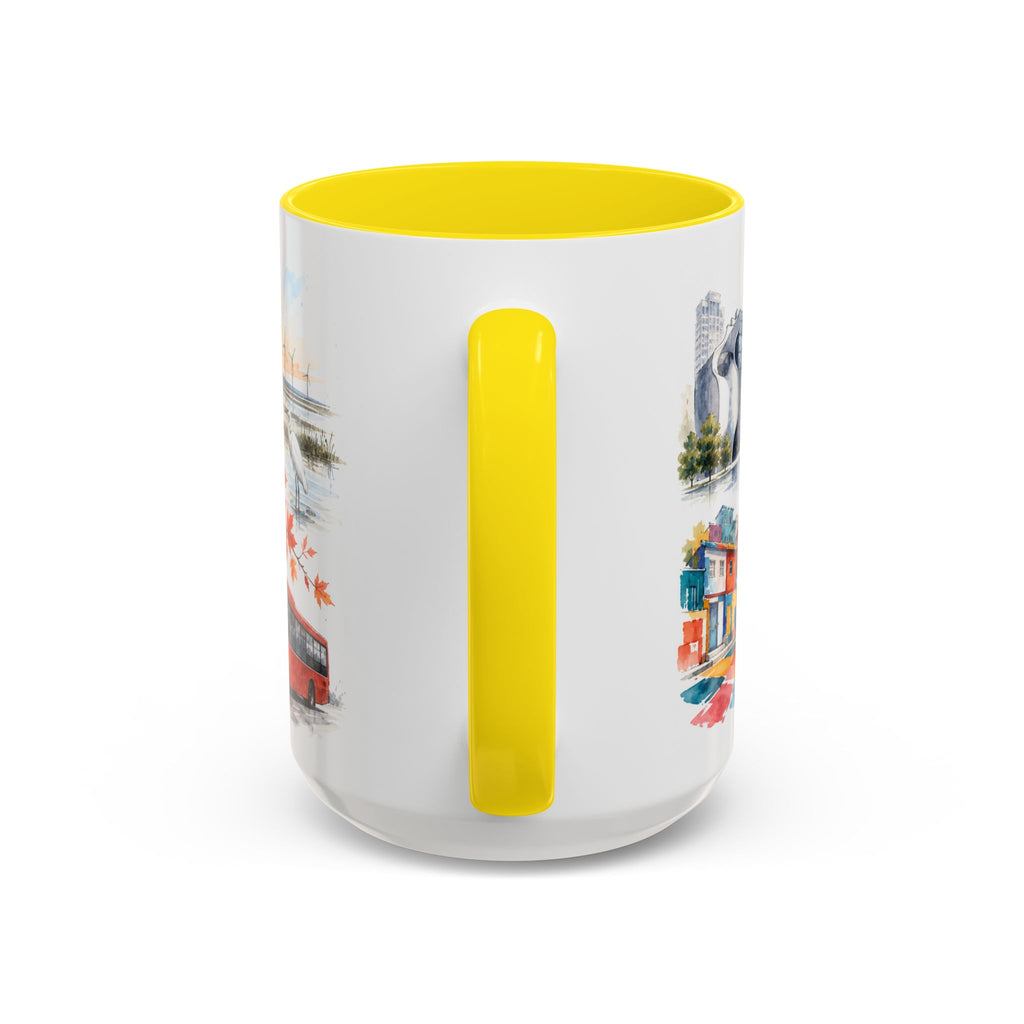 Taichung Coffee Mug | Taiwan Travel Souvenir | Vintage Illustrated City Gift | 11 oz 15 oz Accent Mug