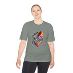 Allez Belgique Soccer Fan Shirt, Moisture Wicking Sport Tee