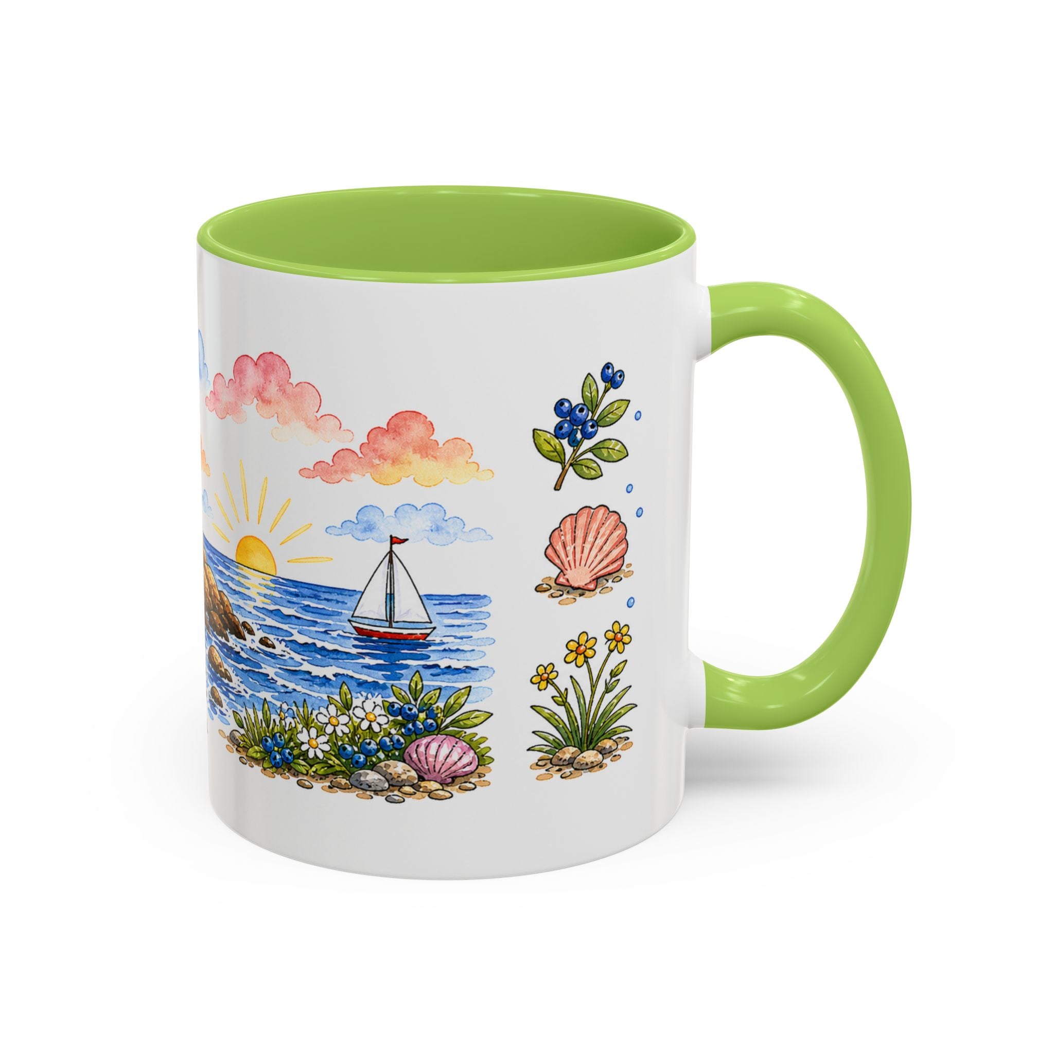 Acadia National Park Mug | US Travel Souvenir Accent Coffee Mug | 11oz 15oz Ceramic Cup