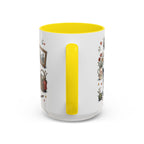 Best Grandparents Ever Coffee Mug | Gift From Grandkids | Accent Color Ceramic 11oz 15oz