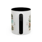 Whitehaven Beach Mug, Australia Travel Souvenir, Bucket List Gift, Accent Ceramic Coffee Mug 11oz 15oz