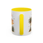Sahara Dunes Coffee Mug | Travel Destination Souvenir Gift | Accent Color Ceramic 11oz 15oz