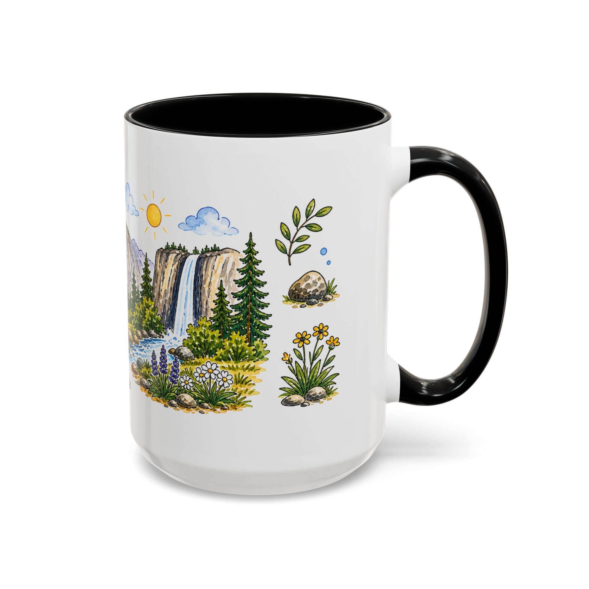 Yosemite National Park Mug | US Travel Souvenir Accent Coffee Mug | 11oz 15oz Ceramic Cup