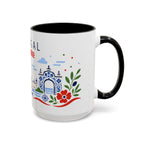 Portugal Coffee Mug | Travel Souvenir Accent Mug | Country Gift Ceramic Cup 11oz 15oz