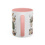 Grandma Makes Life Sweeter Coffee Mug | Gift From Grandkids | Accent Color Ceramic 11oz 15oz