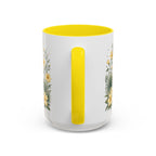 South Carolina State Mug | Botanical Map Accent Cup (11oz 15oz)
