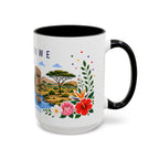 Zimbabwe Coffee Mug | Travel Souvenir Accent Mug | Place Gift Ceramic Cup 11oz 15oz