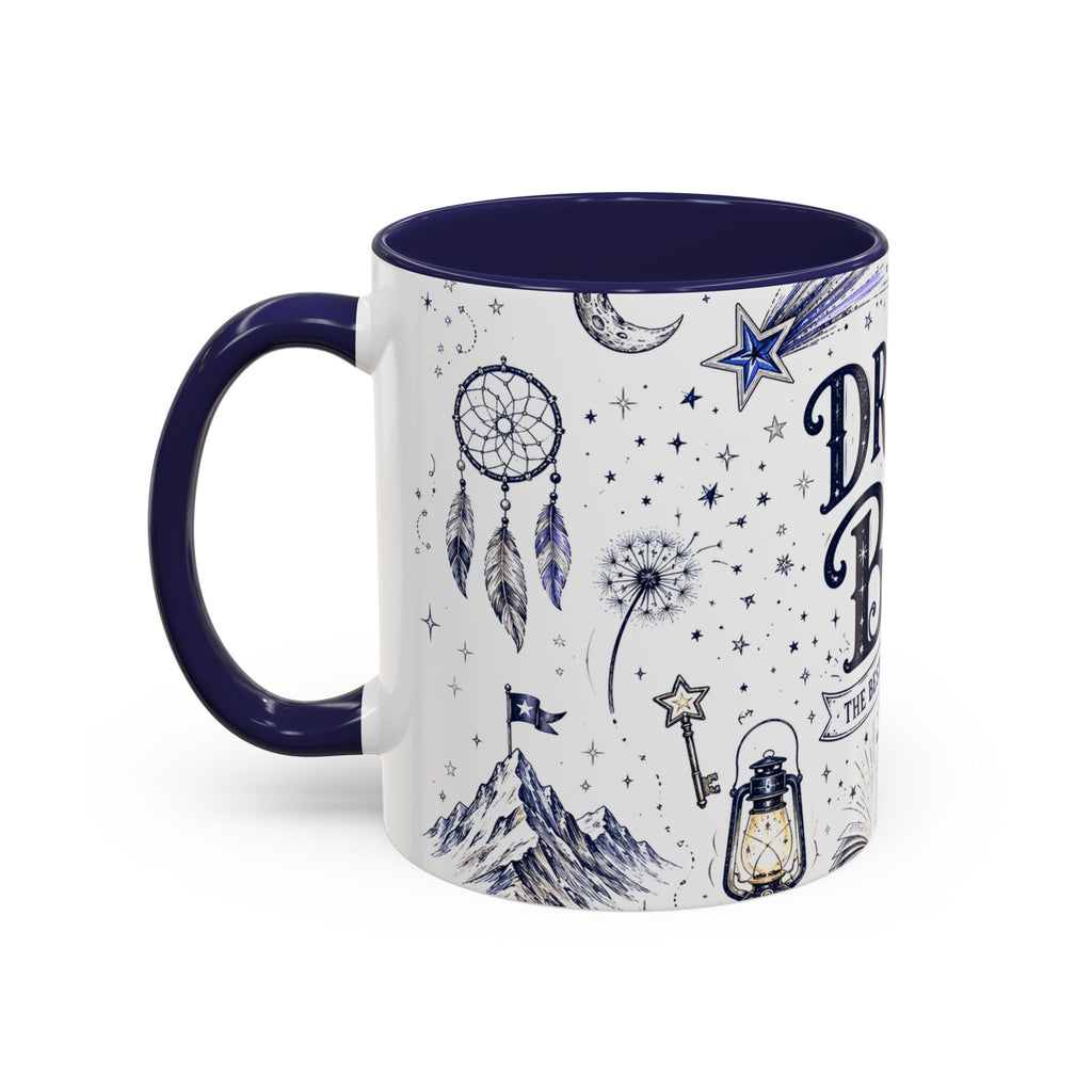 Dream Big Coffee Mug | Class of 2026 Graduation Gift | Accent Color Ceramic 11oz 15oz