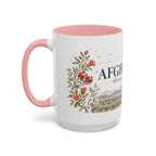 Afghanistan Home Country Mug | Moving Away Gift | Long Distance Friendship | 11 oz 15 oz Accent Mug