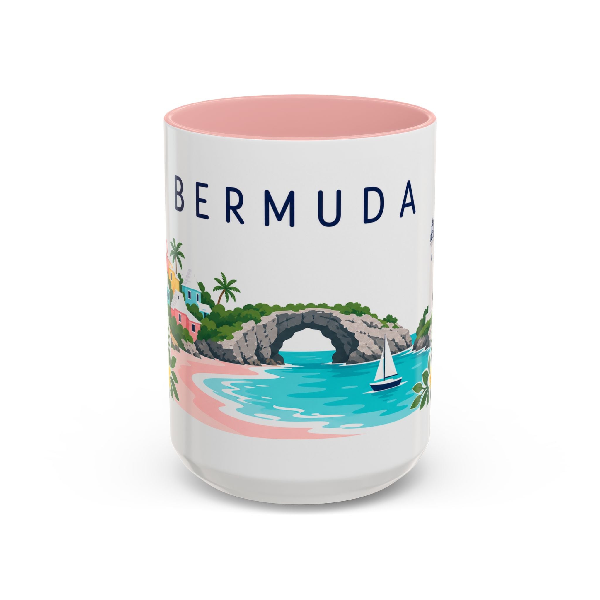Bermuda Coffee Mug | Travel Souvenir Accent Mug | Country Gift Ceramic Cup 11oz 15oz