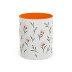 Utah Sego Lily Mug, State Flower Floral Coffee Cup, 11oz Botanical Gift