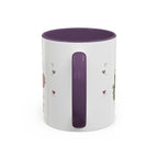 Grandma's Kitchen Hugs Coffee Mug | Gift From Grandkids | Accent Color Ceramic 11oz 15oz