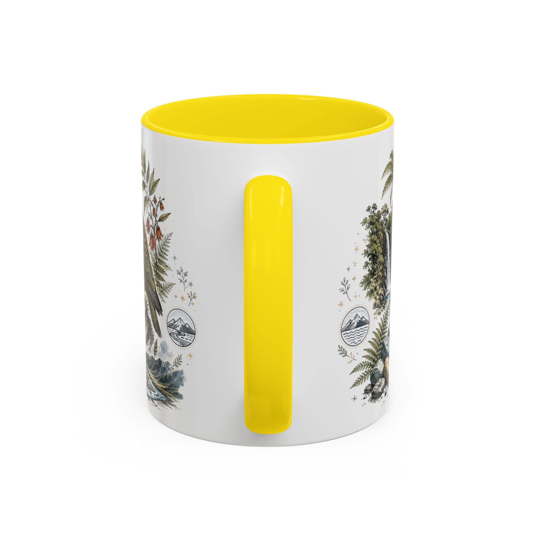 Franz Josef Glacier Mug, New Zealand Travel Souvenir, Bucket List Gift, Accent Ceramic Coffee Mug 11oz 15oz