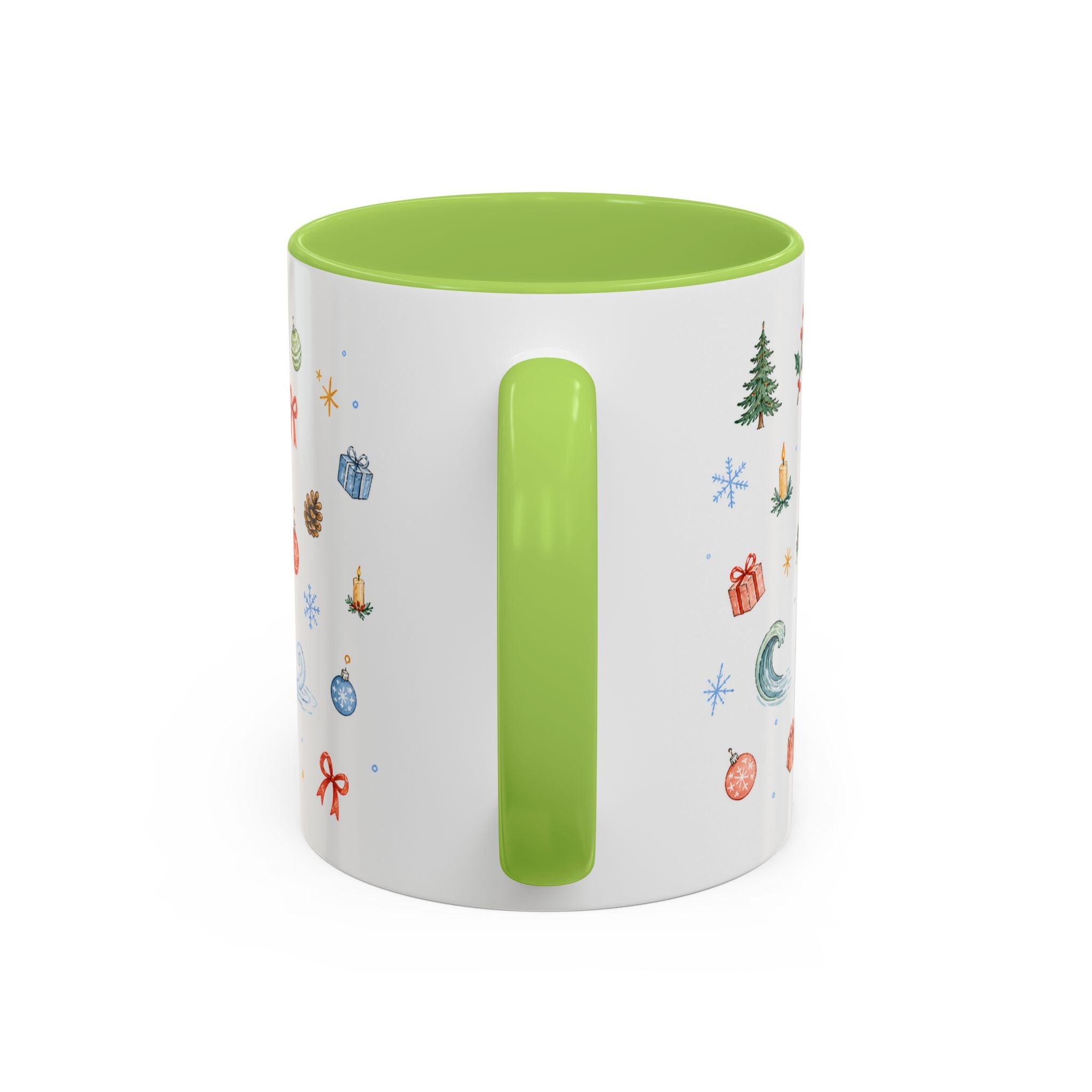 Mammoth Cave National Park Christmas Mug | Watercolor Travel Souvenir | Holiday Gift | Accent Ceramic Coffee Cup 11oz 15oz