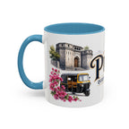 Pune Coffee Mug | India Travel Souvenir | Vintage Illustrated City Gift | 11 oz 15 oz Accent Mug