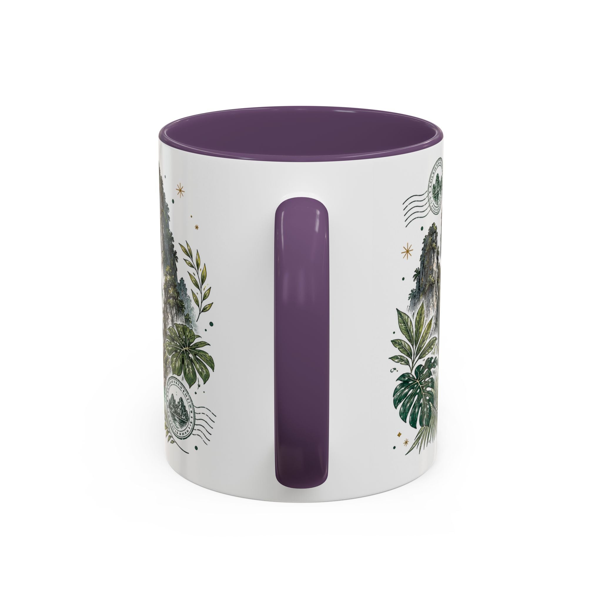 Ha Long Bay Coffee Mug | Travel Destination Souvenir Gift | Accent Color Ceramic 11oz 15oz