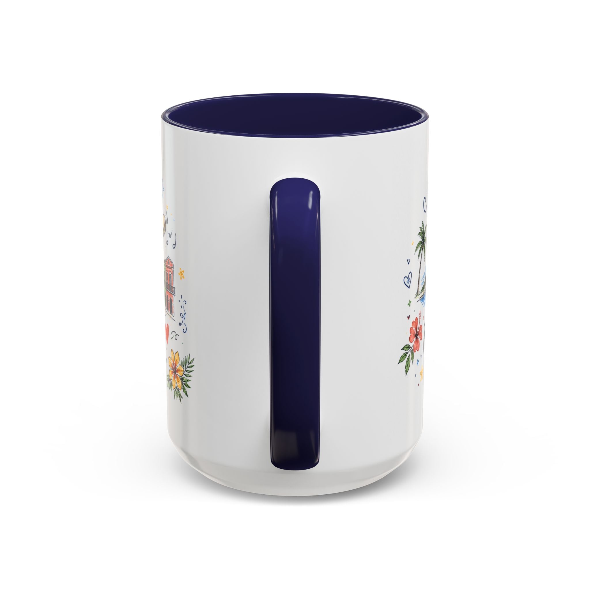 Rio de Janeiro Coffee Mug | Brazil Souvenir Travel Gift | Accent Color Ceramic 11oz 15oz