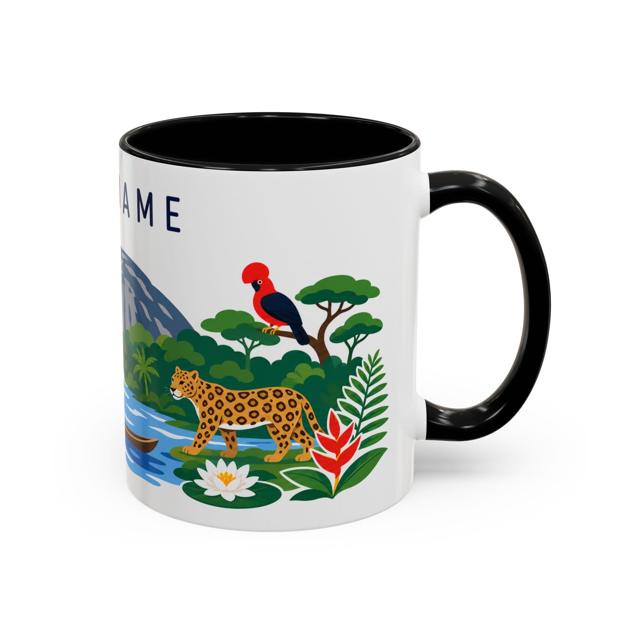 Suriname Coffee Mug | Travel Souvenir Accent Mug | Country Gift Ceramic Cup 11oz 15oz