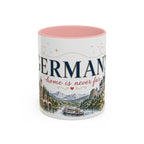 Germany Home Country Mug | Moving Away Gift | Long Distance Friendship | 11 oz 15 oz Accent Mug