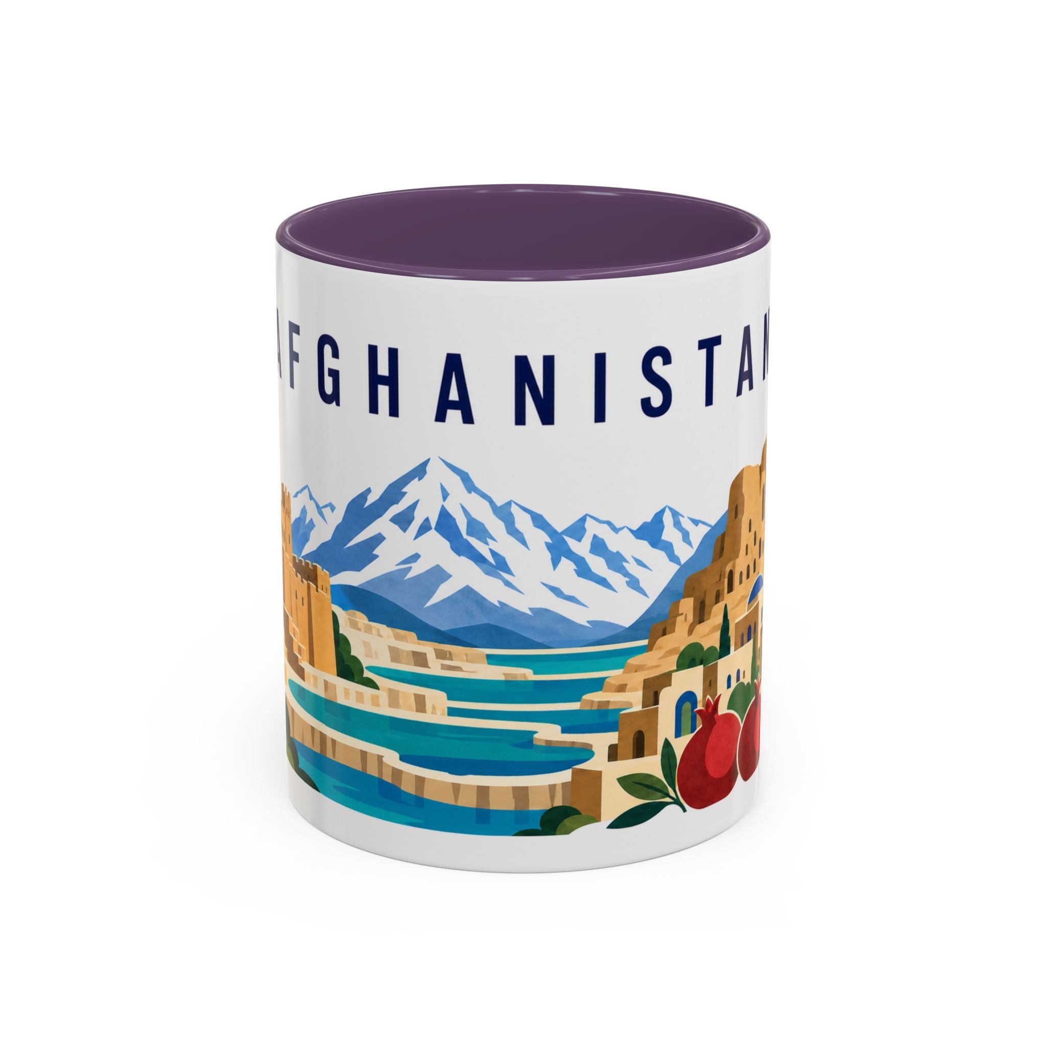 Afghanistan Coffee Mug | Travel Souvenir Accent Mug | Country Gift Ceramic Cup 11oz 15oz