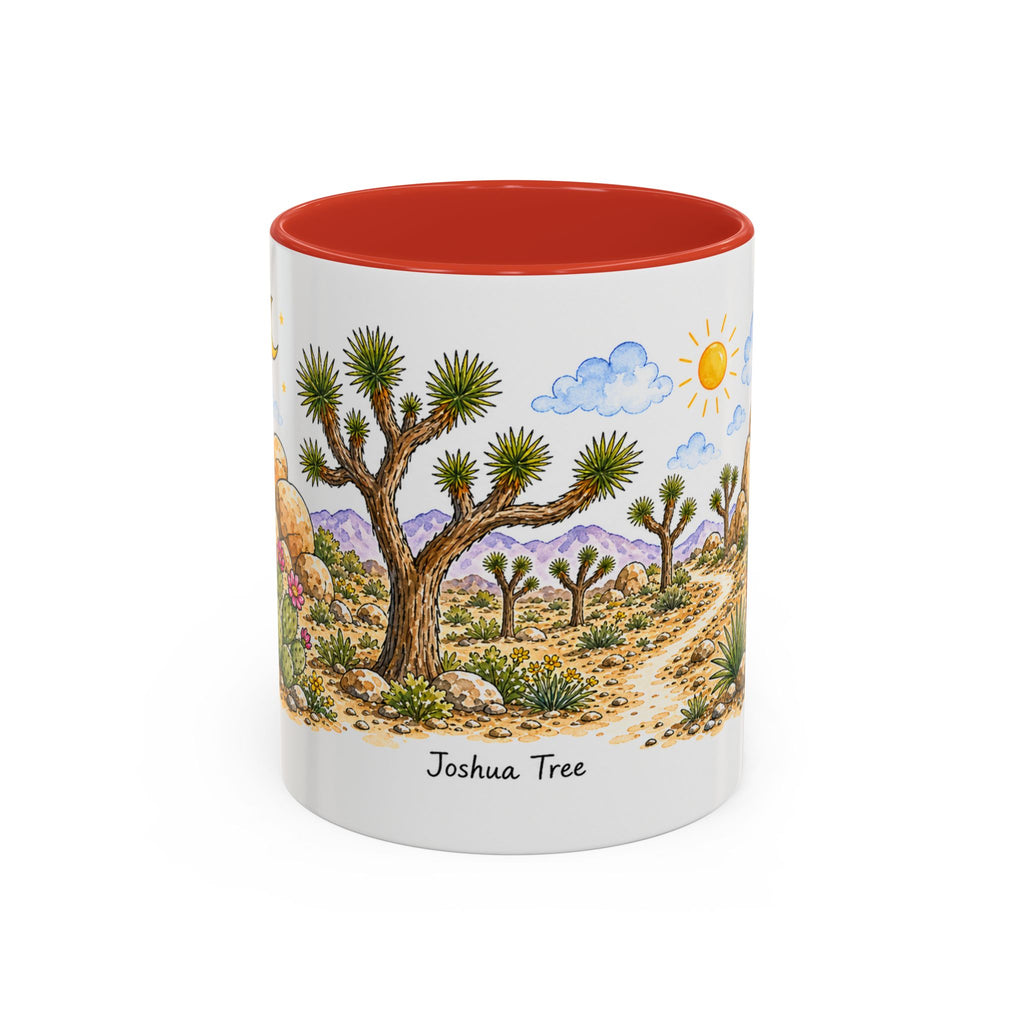 Joshua Tree National Park Mug | US Travel Souvenir Accent Coffee Mug | 11oz 15oz Ceramic Cup