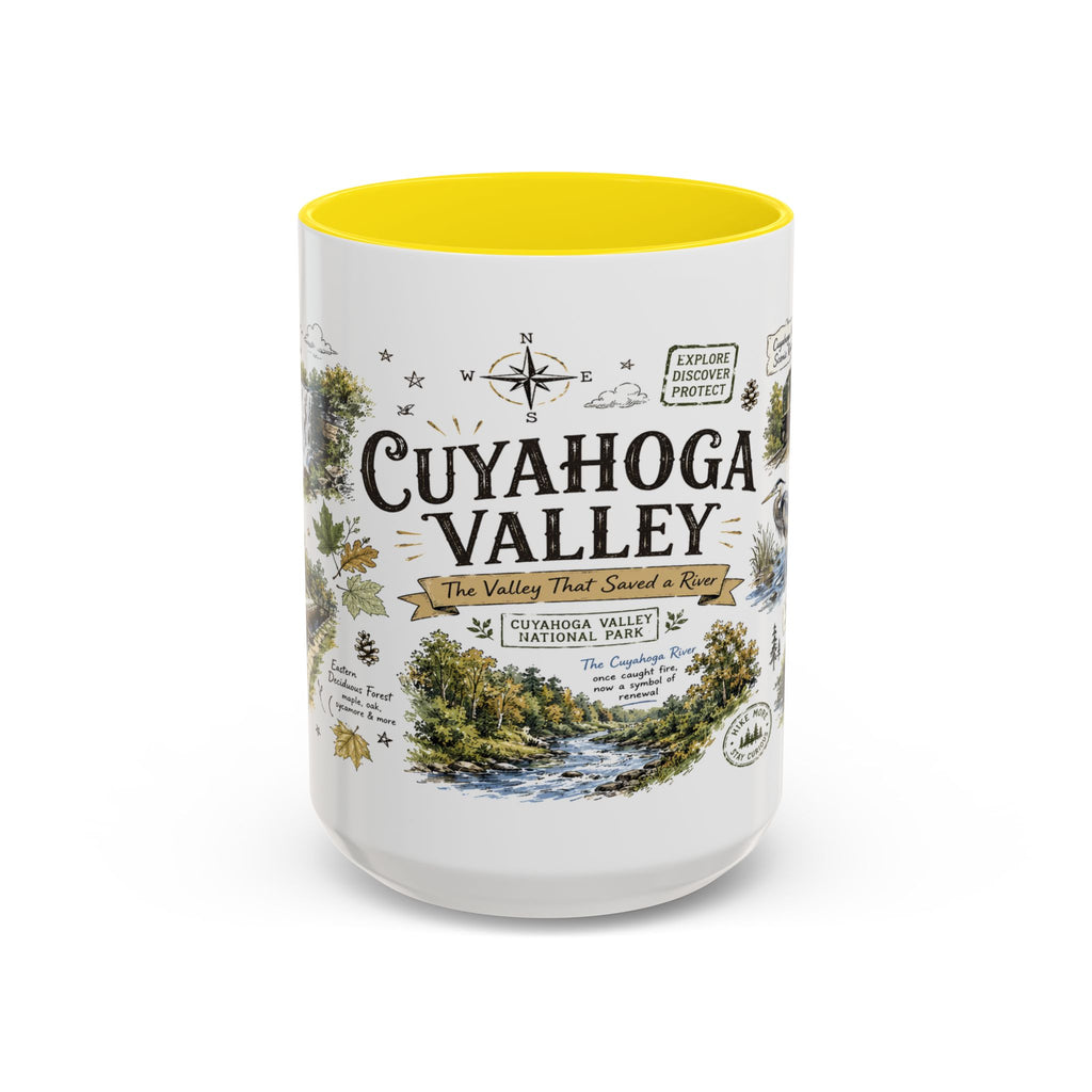 Cuyahoga Valley National Park Mug | Brandywine Falls Ohio River Ceramic (11oz/15oz)