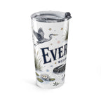 Everglades National Park 20oz Tumbler | Florida Wetlands Wildlife Kayak Gift | Insulated Stainless Steel Travel Cup