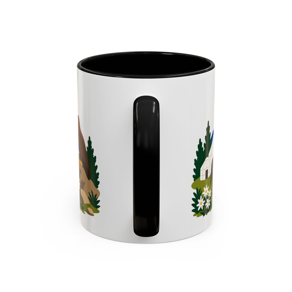 Kyrgyzstan Coffee Mug | Travel Souvenir Accent Mug | Country Gift Ceramic Cup 11oz 15oz