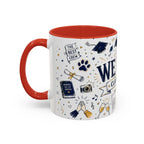 We Did It Class of 2026 Coffee Mug | Graduation Gift | Accent Color Ceramic 11oz 15oz