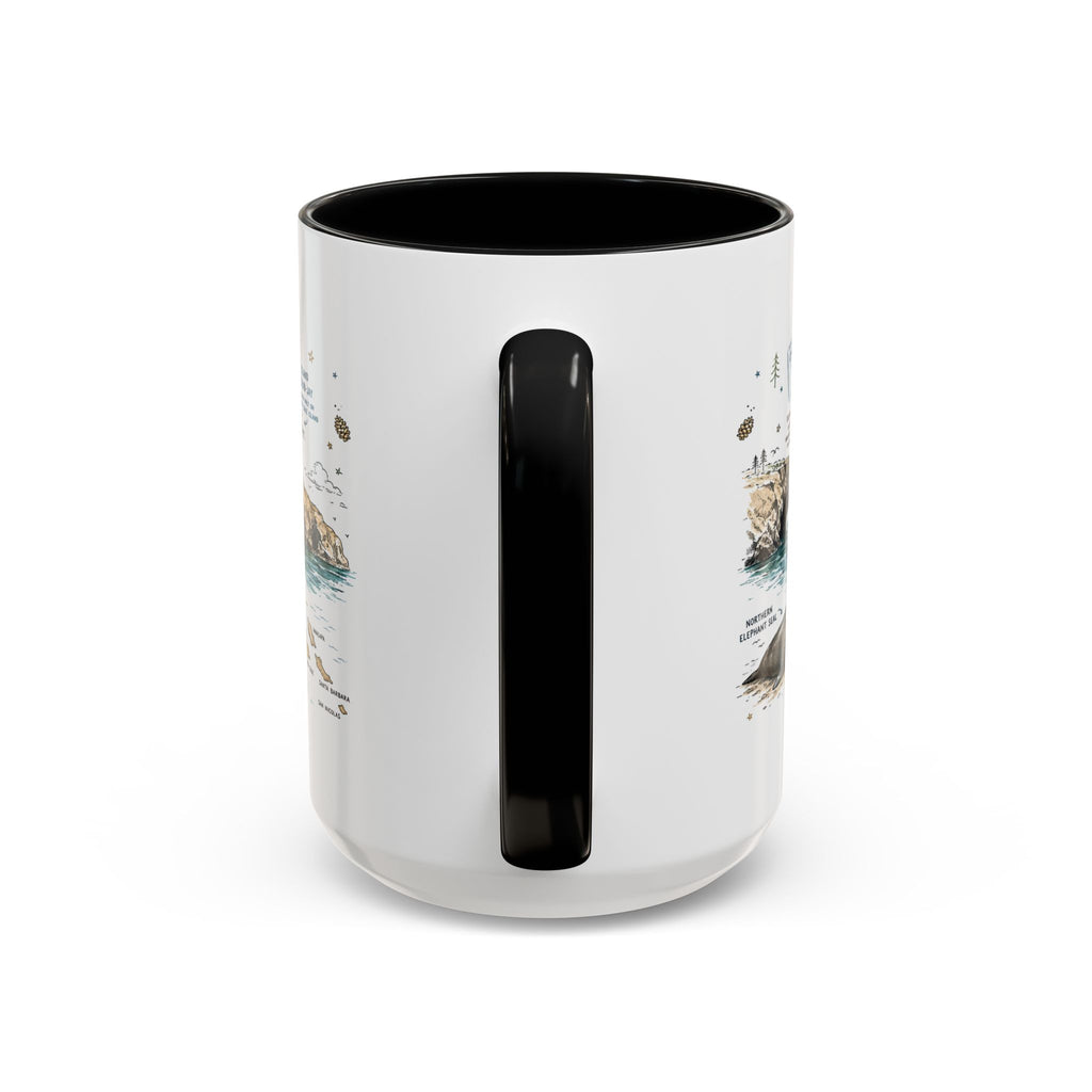 Channel Islands National Park Coffee Mug | California Island Wildlife Marine Gift | Accent Color Ceramic 11oz 15oz
