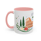 Italy Coffee Mug | Travel Souvenir Accent Mug | Country Gift Ceramic Cup 11oz 15oz