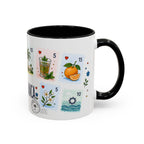 Casablanca Coffee Mug | Postage Stamp Collage Mug | Travel Souvenir Accent Cup 11oz 15oz
