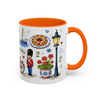 Copenhagen Travel Mug | European City Souvenir Accent Coffee Mug | 11oz 15oz Ceramic Cup
