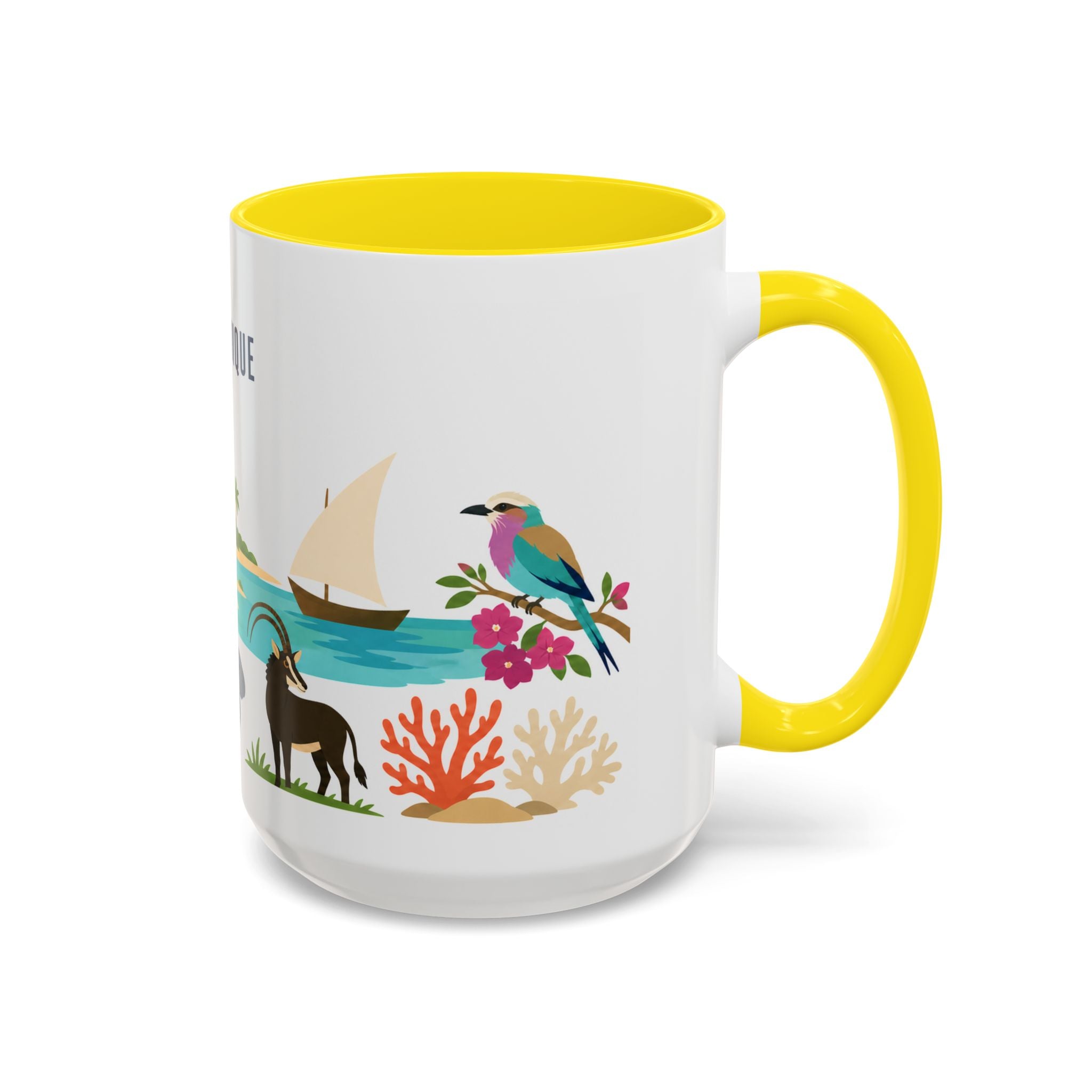Mozambique Home Country Mug | Moving Away Gift | Long Distance Friendship | 11 oz 15 oz Accent Mug