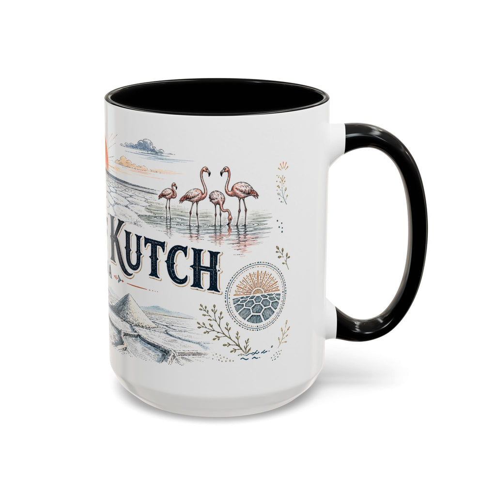 Rann of Kutch Mug, India Travel Souvenir, Bucket List Gift, Accent Ceramic Coffee Mug 11oz 15oz