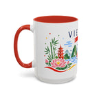 Vietnam Coffee Mug | Travel Souvenir Accent Mug | Country Gift Ceramic Cup 11oz 15oz