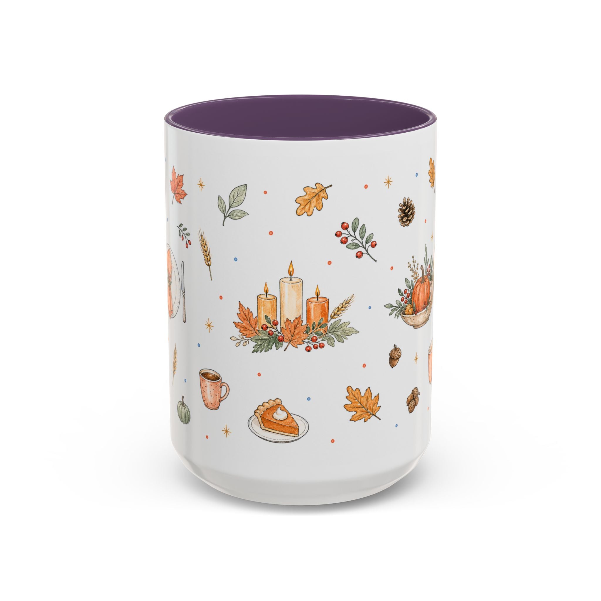 Thanksgiving Host Mug | Cozy Watercolor Gathering Gift | Autumn Accent Cup 11oz 15oz