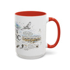 Gates of the Arctic National Park Coffee Mug | Alaska Arctic Wilderness Gift | Accent Color Ceramic 11oz 15oz