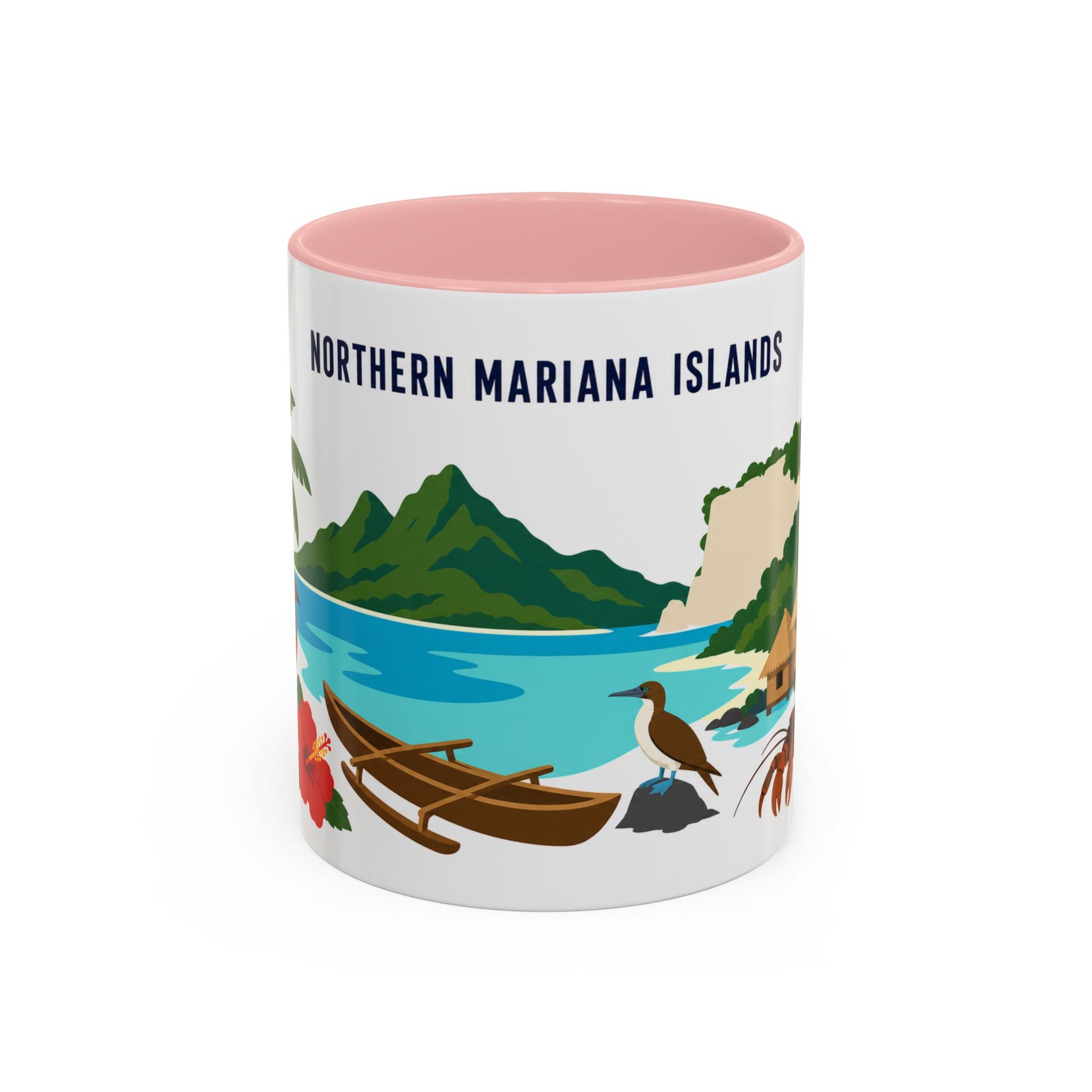 Northern Mariana Islands Coffee Mug | Travel Souvenir Accent Mug | Country Gift Ceramic Cup 11oz 15oz