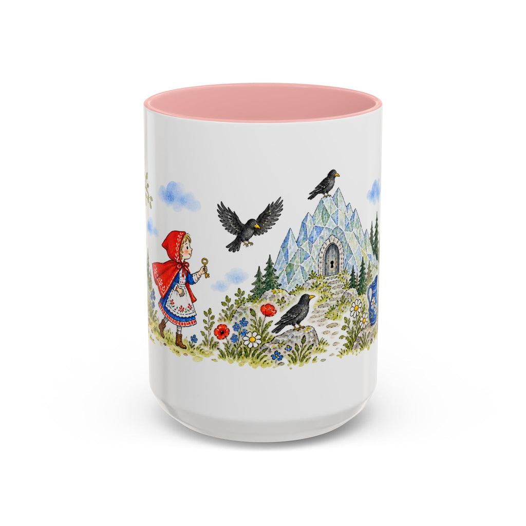 The Seven Ravens Mug | Storybook Fairy Tale Accent Coffee Mug | EveryLegend