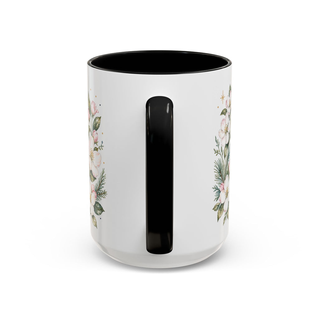 Michigan State Map Mug | Botanical Accents, Lakes Art | Homesick Gift