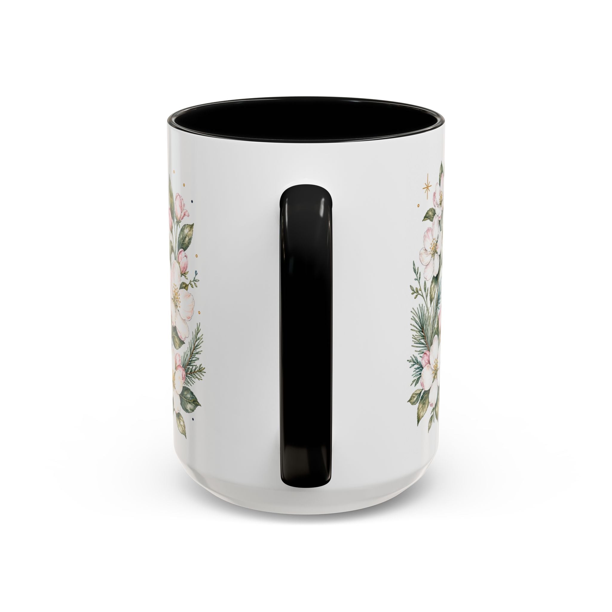 Michigan State Map Mug | Botanical Accents, Lakes Art | Homesick Gift
