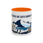 South Georgia and South Sandwich Islands Coffee Mug | Travel Souvenir Accent Mug | Country Gift Ceramic Cup 11oz 15oz