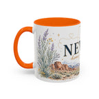Nevada Home State Mug | Moving Away, Long Distance Friendship Gift | 11oz 15oz Accent Mug