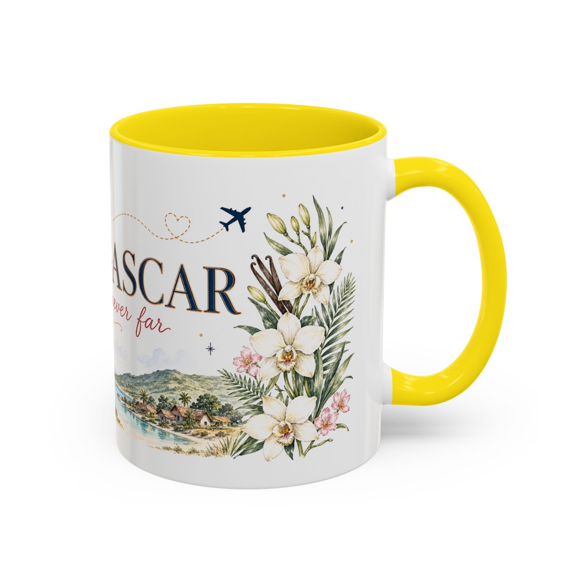 Madagascar Home Country Mug | Moving Away Gift | Long Distance Friendship | 11 oz 15 oz Accent Mug