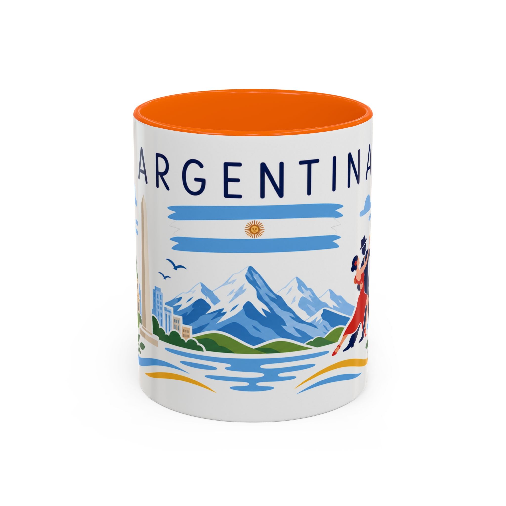 Argentina Coffee Mug | Travel Souvenir Accent Mug | Country Gift Ceramic Cup 11oz 15oz