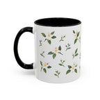Florida Orange blossom Mug, State Flower Floral Coffee Cup, 11oz Botanical Gift