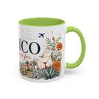 Mexico Home Country Mug | Moving Away Gift | Long Distance Friendship | 11 oz 15 oz Accent Mug